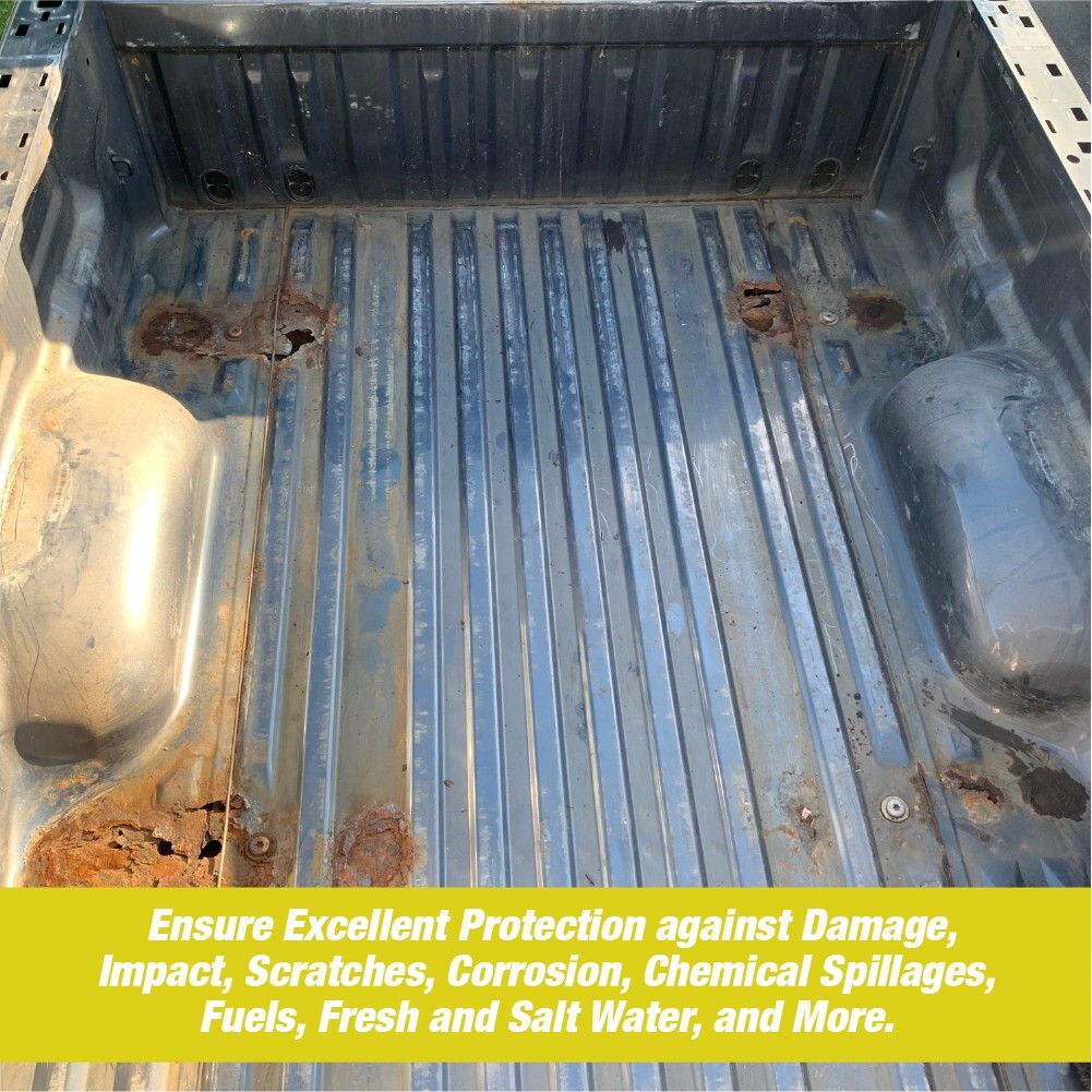 Rhinox Black 1 Gallon Urethane Spray-On Truck Bed Liner Kit with Spray Gun