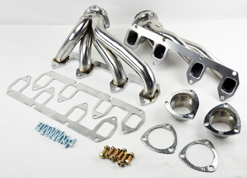 Stainless Shorty Hugger Exhaust Headers for Ford Big Block FE 330/360/390/428