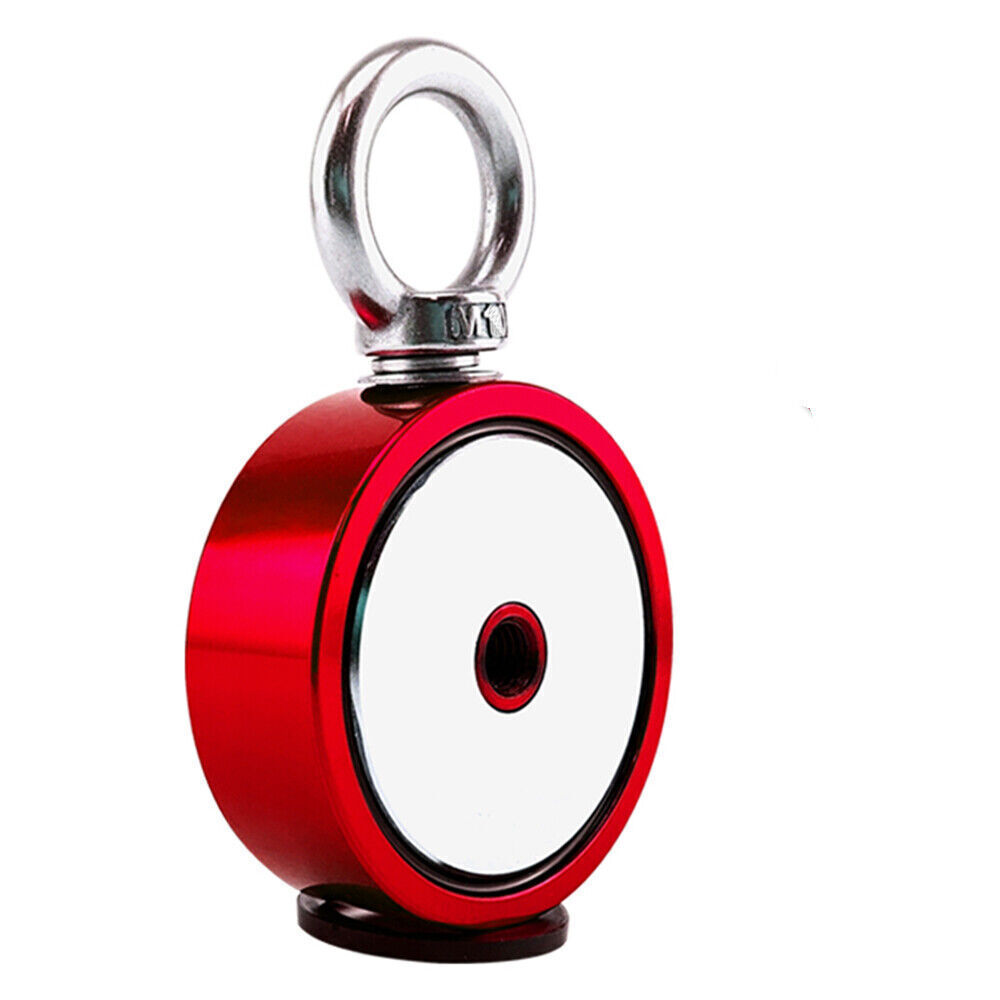 Fishing Magnet Kit Up To 2000lbs Pull Force Super Strong Neodymium +33ft Rope