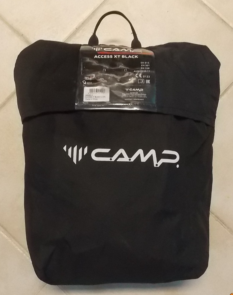 CAMP Access XT Black Full Body Harness 286203-2 L-XXL New