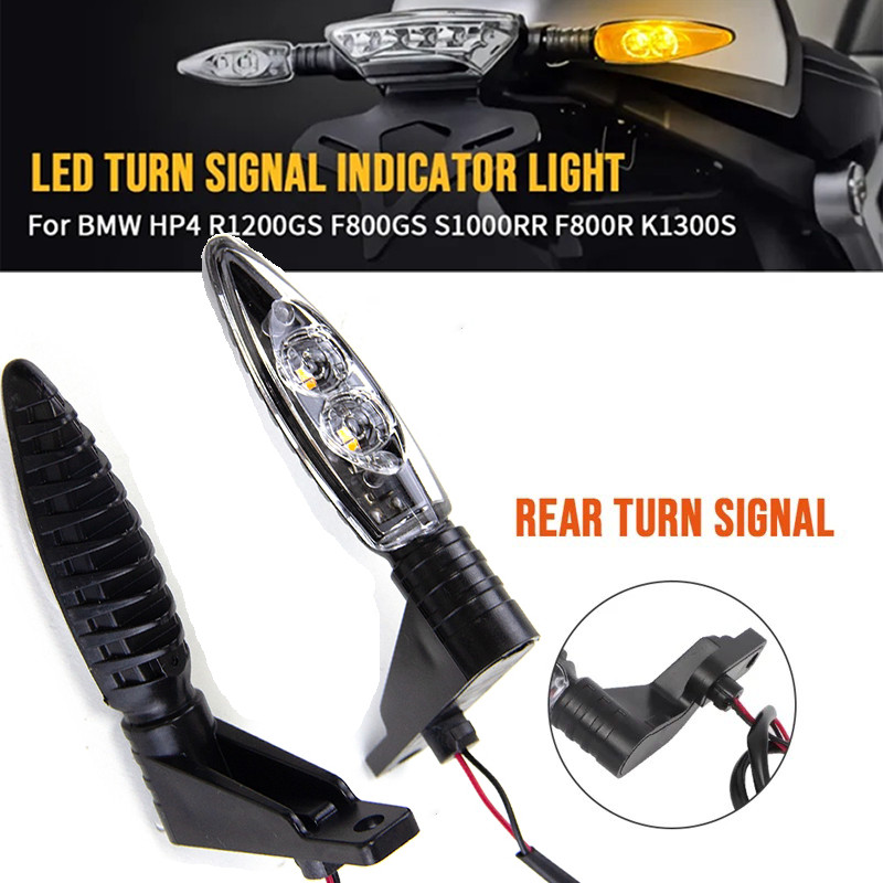 4PC For BMW F700GS F800GT HP4 R1200GS LED Front Turn Signal Indicator Lights EXV