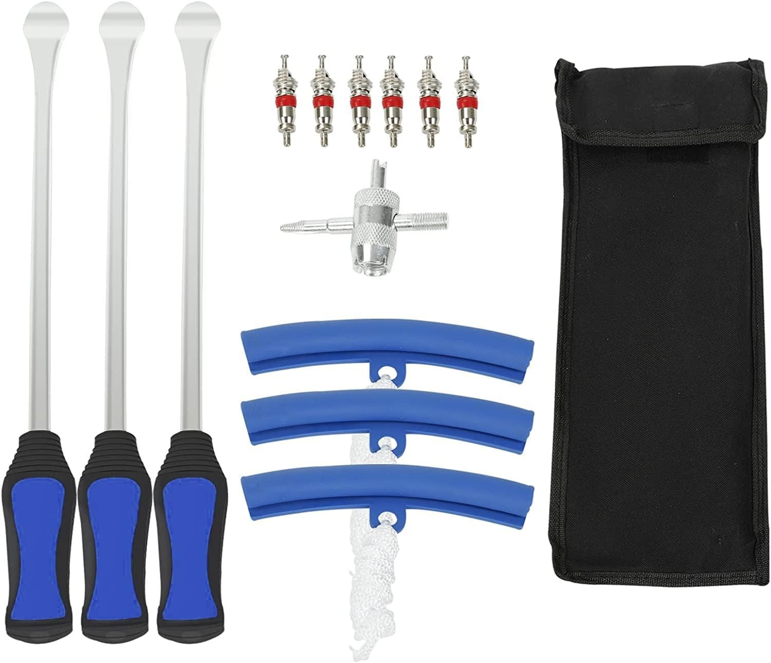 14.5in Steel Tire Spoons Tire Changing Kit for Motorcycle Dirt Bike Lawn Tractor