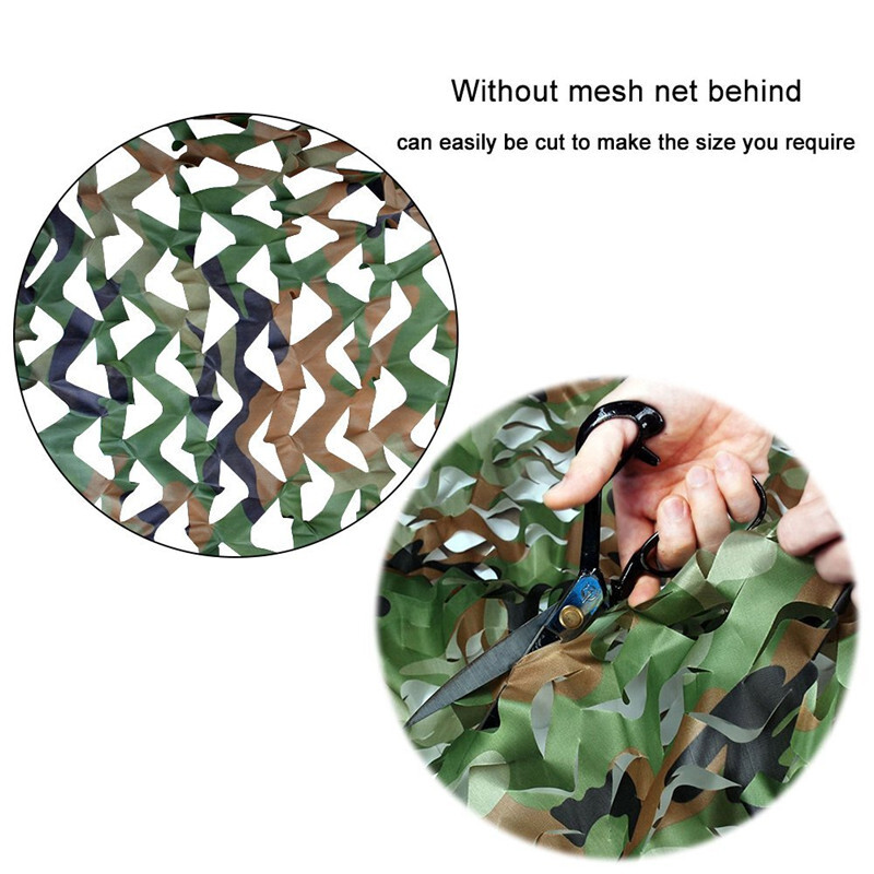 Camouflage Net Hunting Shooting Hide Army Camping Woodland Military Blinds