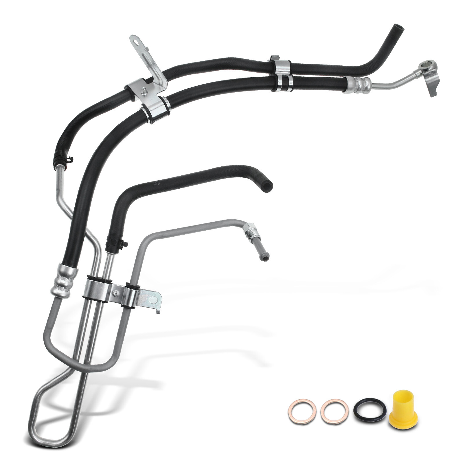 Power Steering Pressure & Return Line Assembly for Toyota Tacoma 05-19 2.7L 4WD