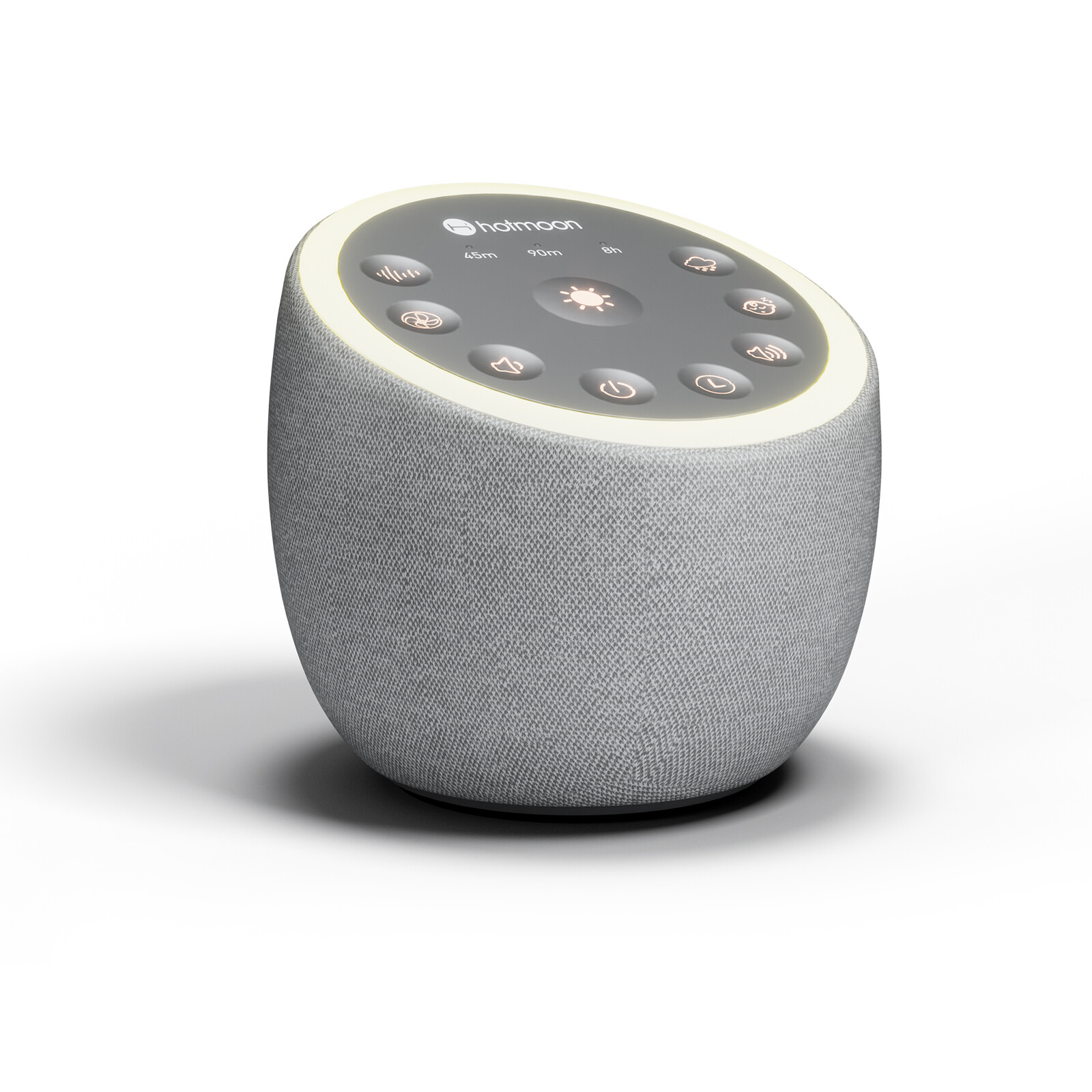 White Noise Sound Machine with 40 Sounds Therapy Rain Fan for Yoga Sleeping Aid