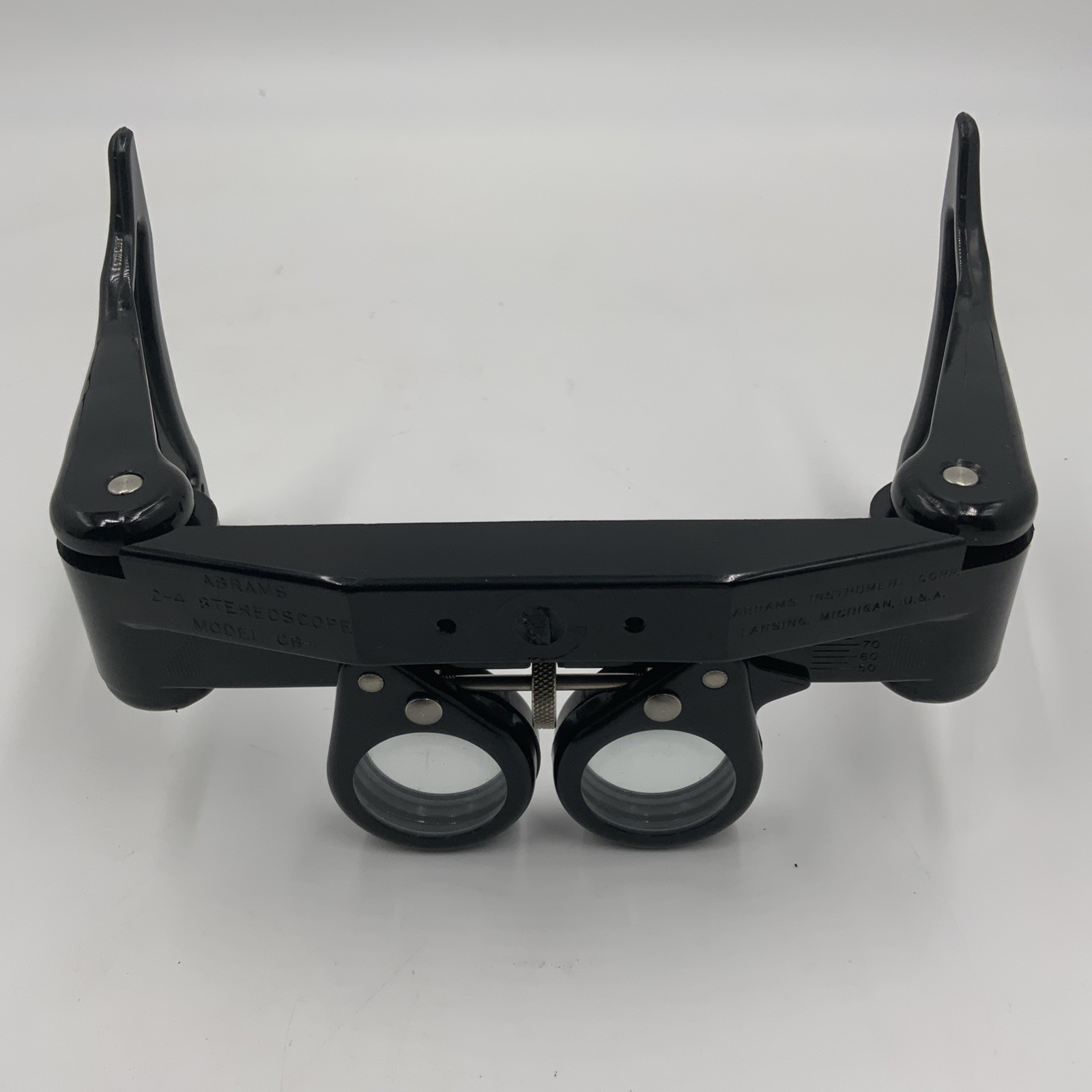 Vintage Abrams 2-4 Stereoscope Model CB-1 w/Hard Plastic Case