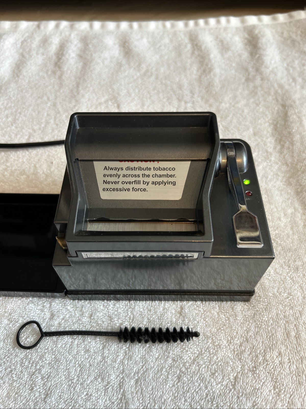 Powermatic 2 Plus Cigarette Electric Injector Machine With Filter Tubes.