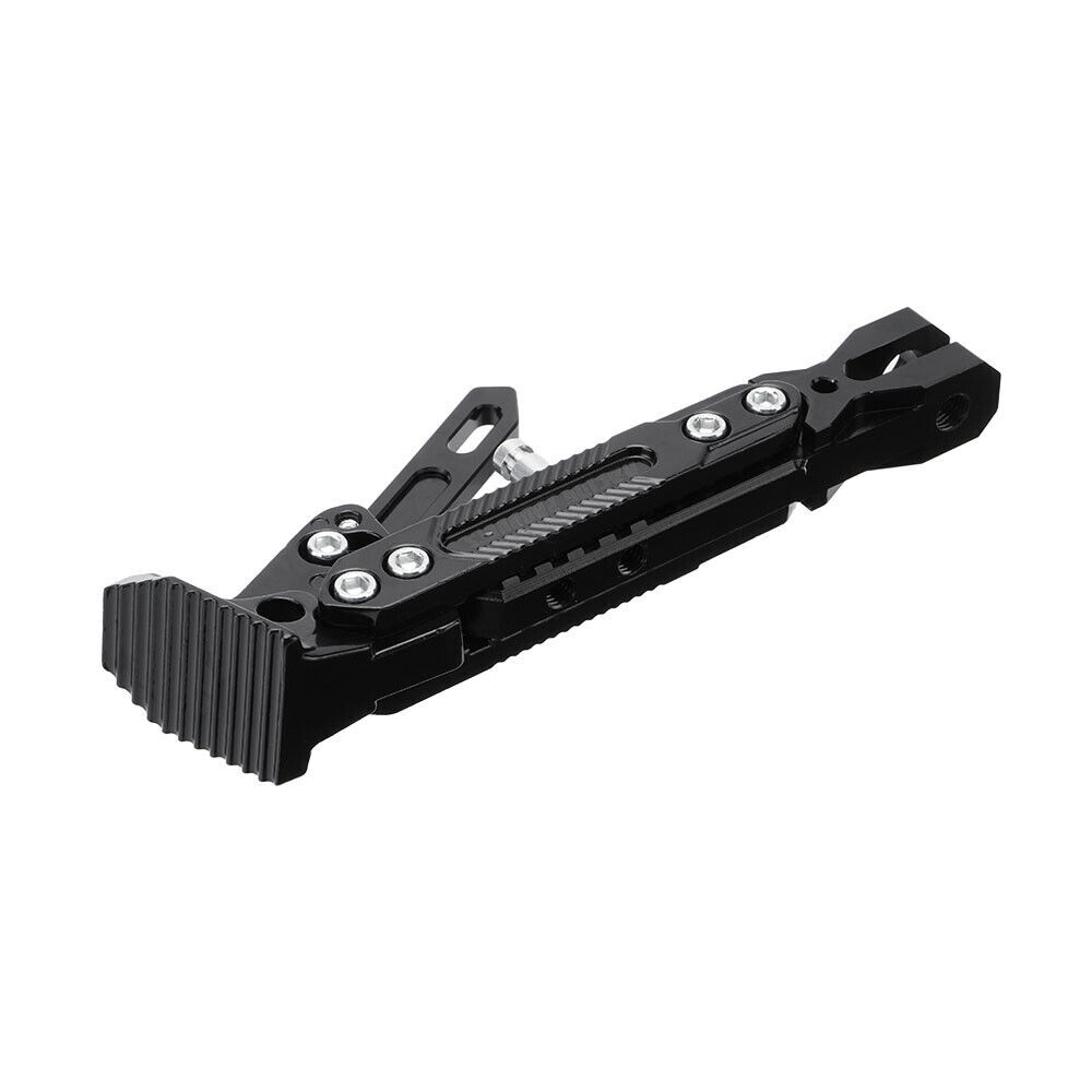 Universal Aluminum Alloy Adjustable Kickstand Foot Side Stand For Motorcycle