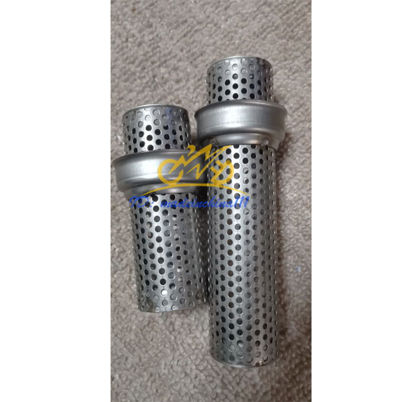 Universal Silencer Exhaust DB Killer Baffle Slip On Link Pipe Muffler For 51mm