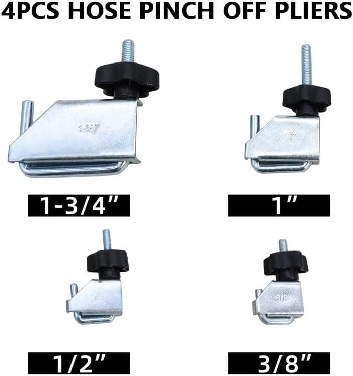 Hose Clamp Pliers Set 16pcs Hose Clamp Removal and Installation Tool Kit for