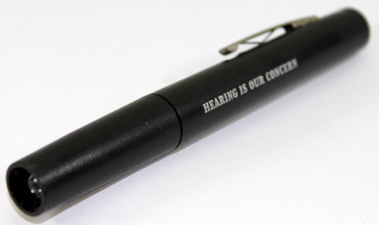 Vintage Adva Lite "HEARING IS OUR CONCERN" Exam Penlight Flashlight Made in USA