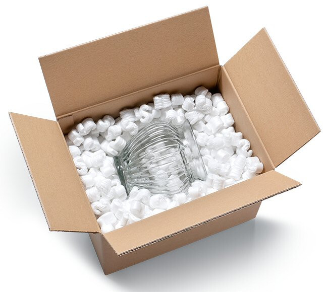 Packing Peanuts 3.5 cu ft - 1 Bag White Anti Static from 100% Recycled Material