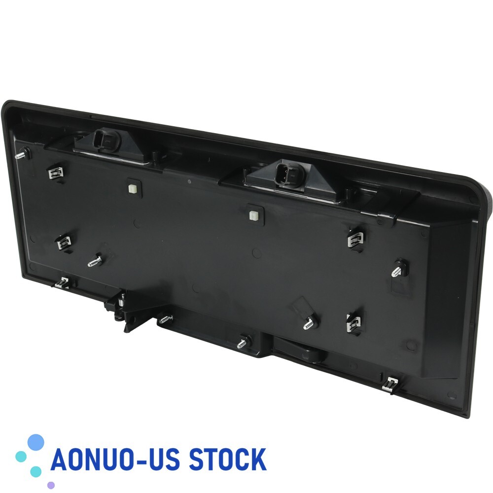 15135441 Black Rear Tailgate License Pocket For Hummer H2 2003 2004 2005