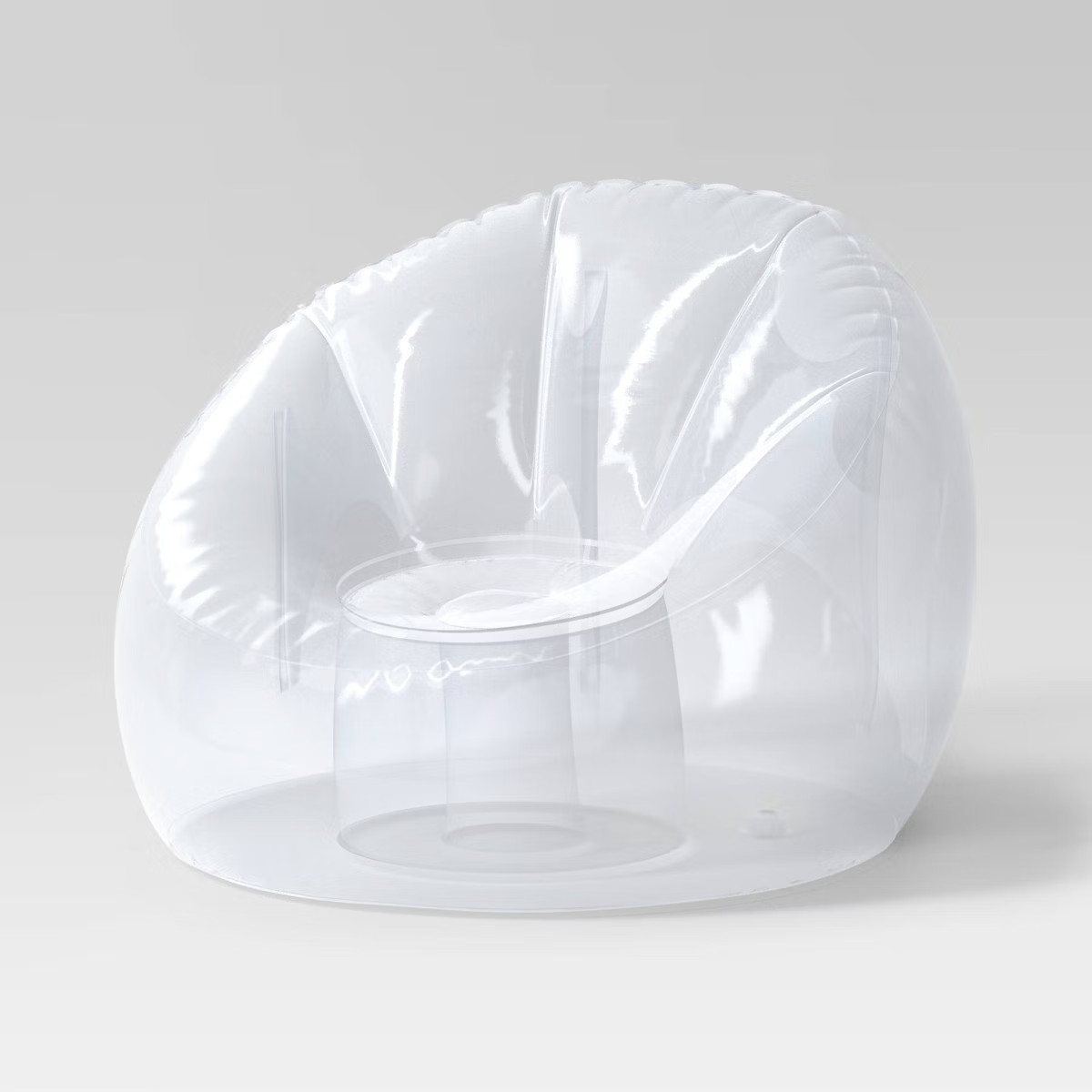Inflatable Novelty Dorm Chair Clear Color - Room Essentials