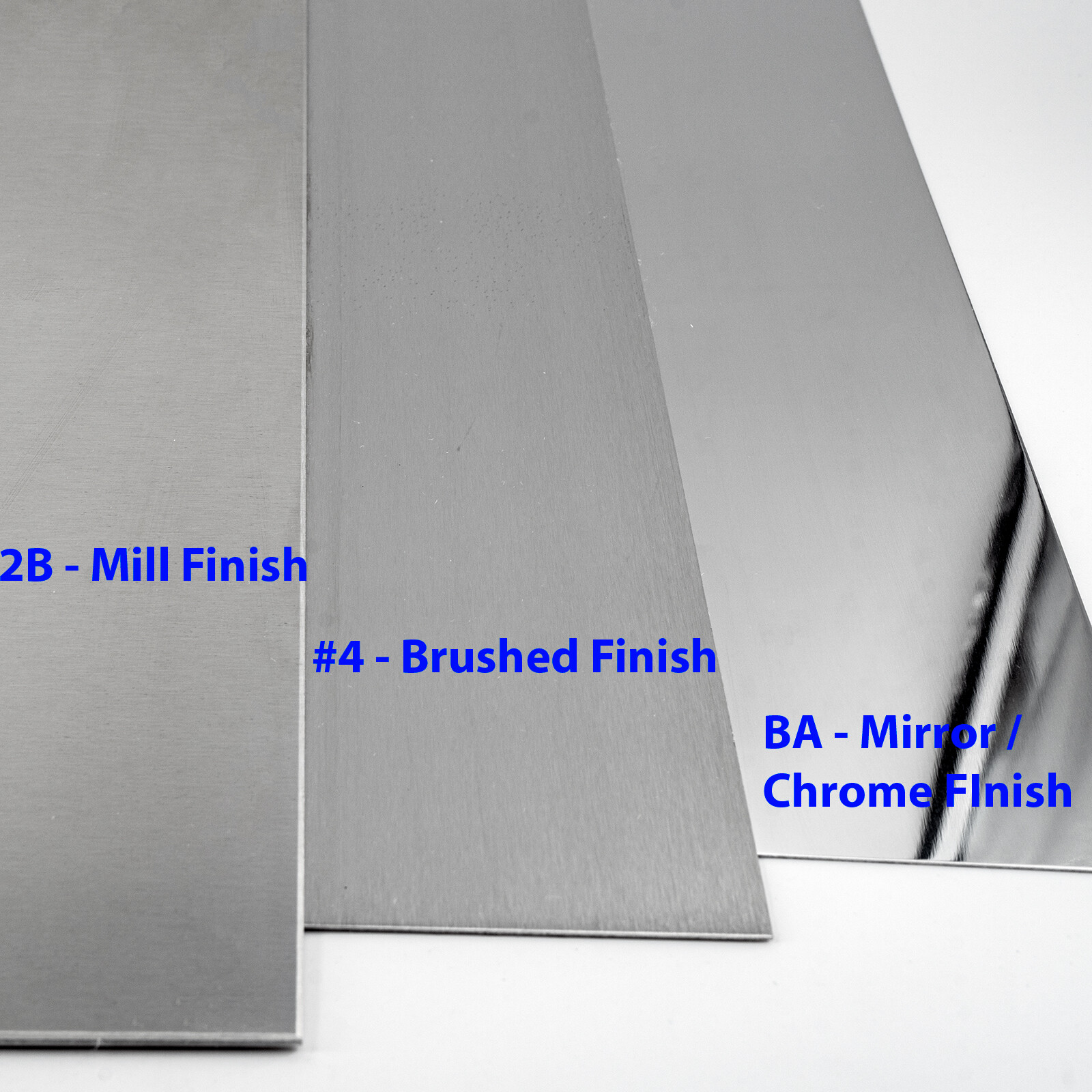 430 Stainless Steel Sheet 24GA (.025") - 48" x 96" (4ft x 8ft) #4 Brushed