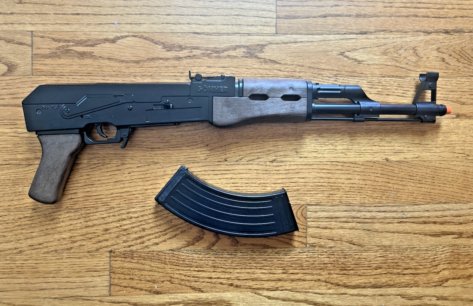 Gonher Close Combat AK-47 Style 8-Shot Cap Gun Rifle * Made in Spain