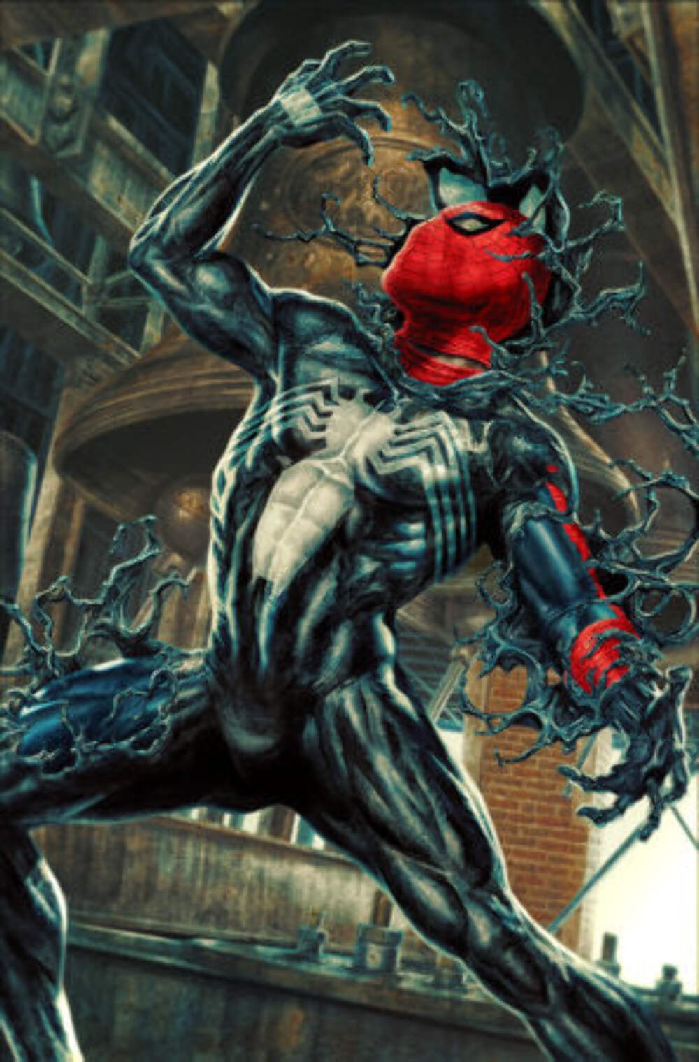 AMAZING SPIDER-MAN #22 LEE BERMEJO AMAZING VISIONS VIRGIN VARIANT[1:100]