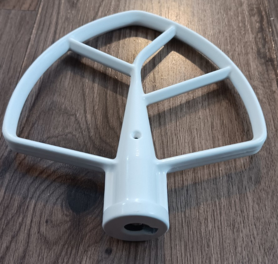 Used KitchenAid RKT2651XWW White Epicurean 6 QT 10 Speed Mixer Bowl Shields