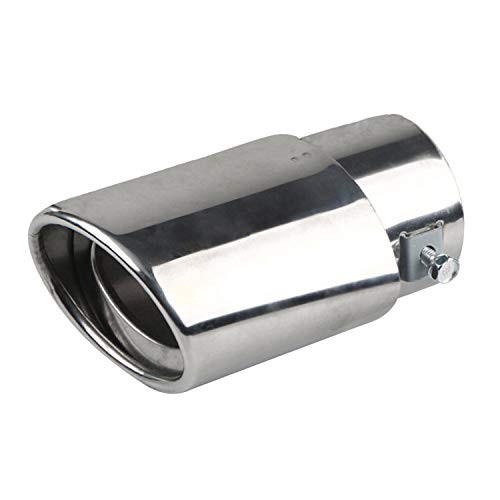 Universal Straight Type Stainless Steel Car Exhaust Tail Muffler Tip Pipes Fit