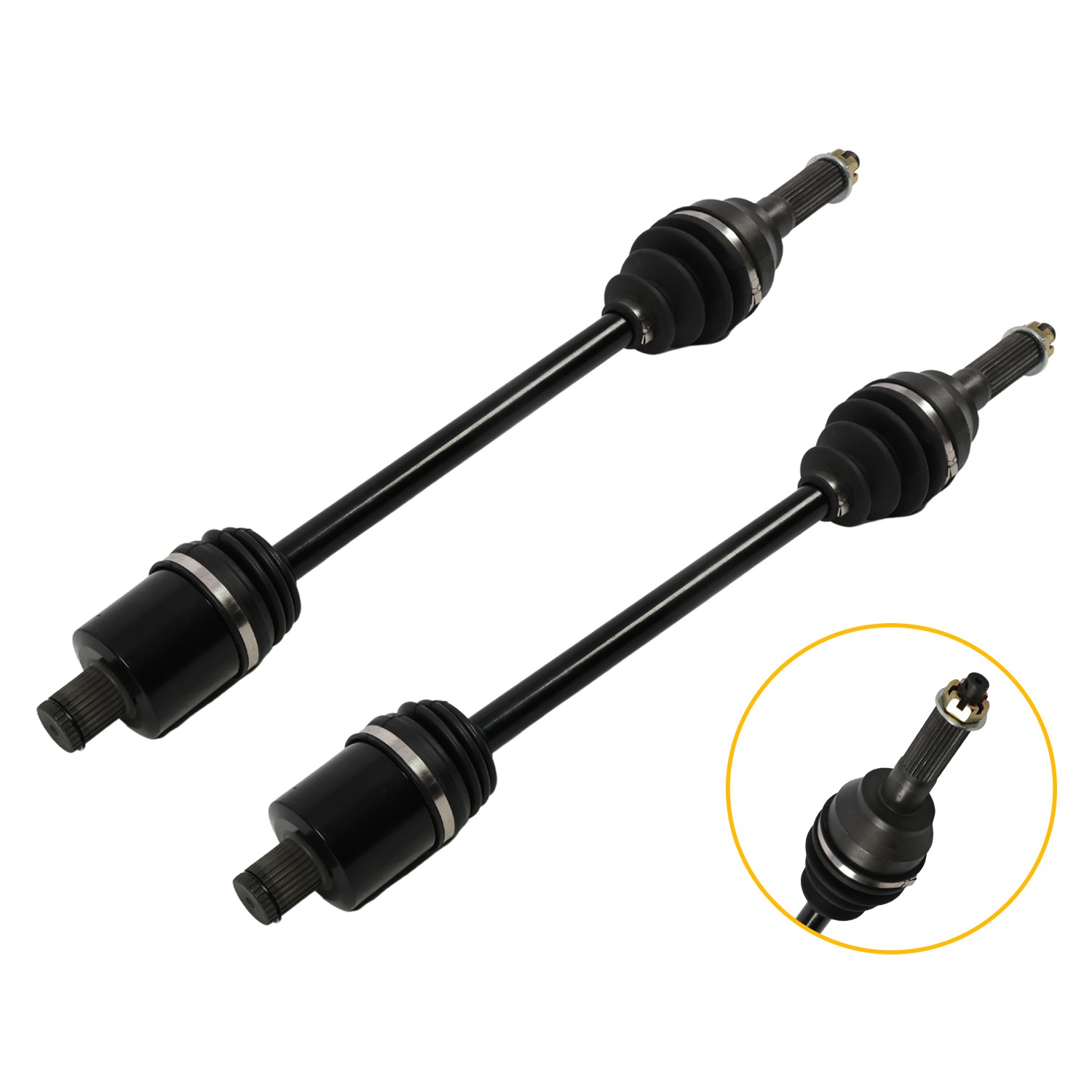 2PCS Rear CV Axle Shaft For 2012-2014 Polaris Ranger 800 XP 800 Crew 800