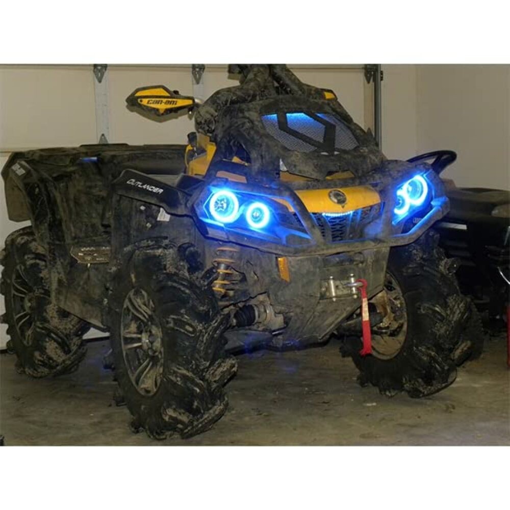 SYA Angel Eyes LED Halo Accent Light Kit | Compatible with Can-Am Outlander G2