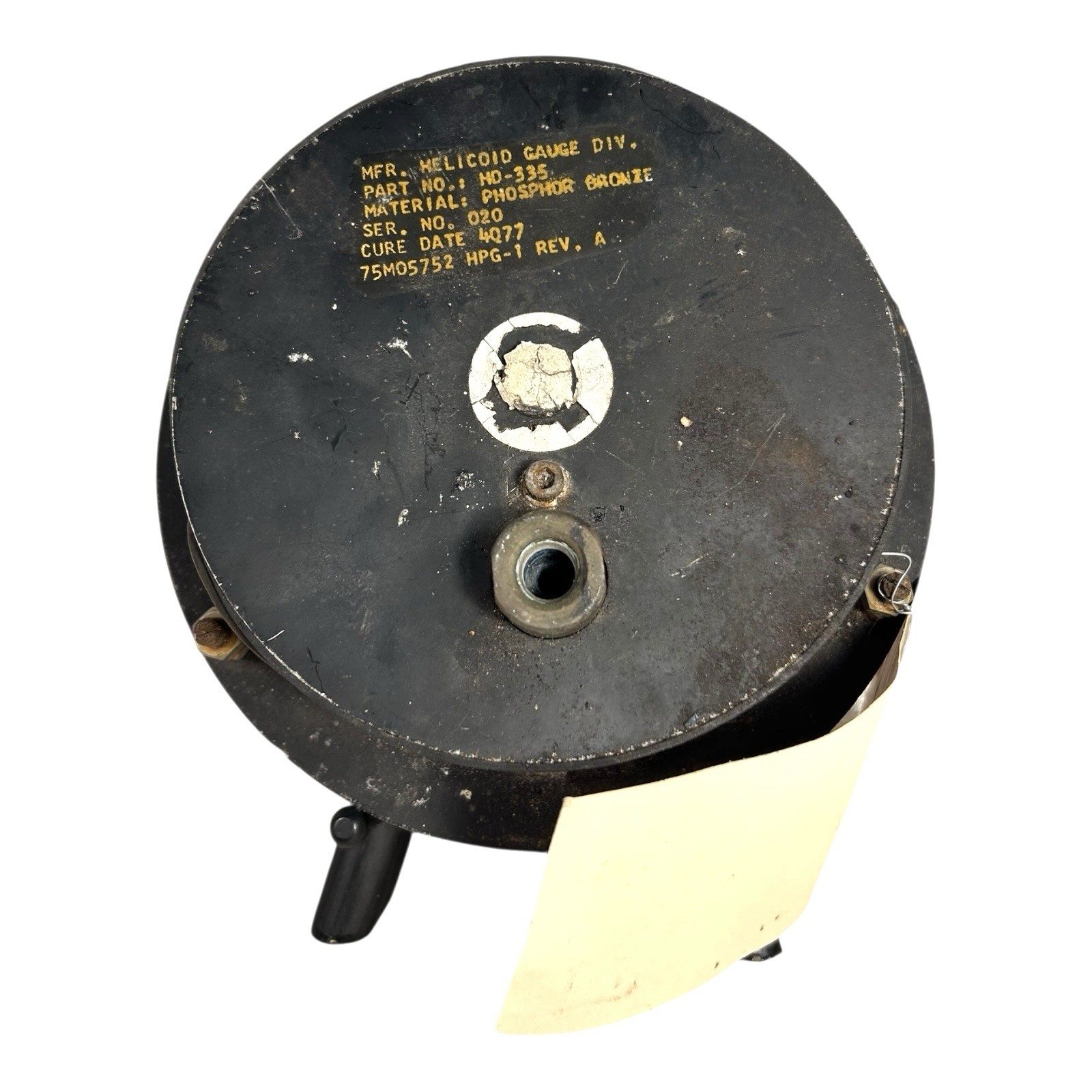 Vintage Genuine NASA Saturn V ACCO Pressure Gauge