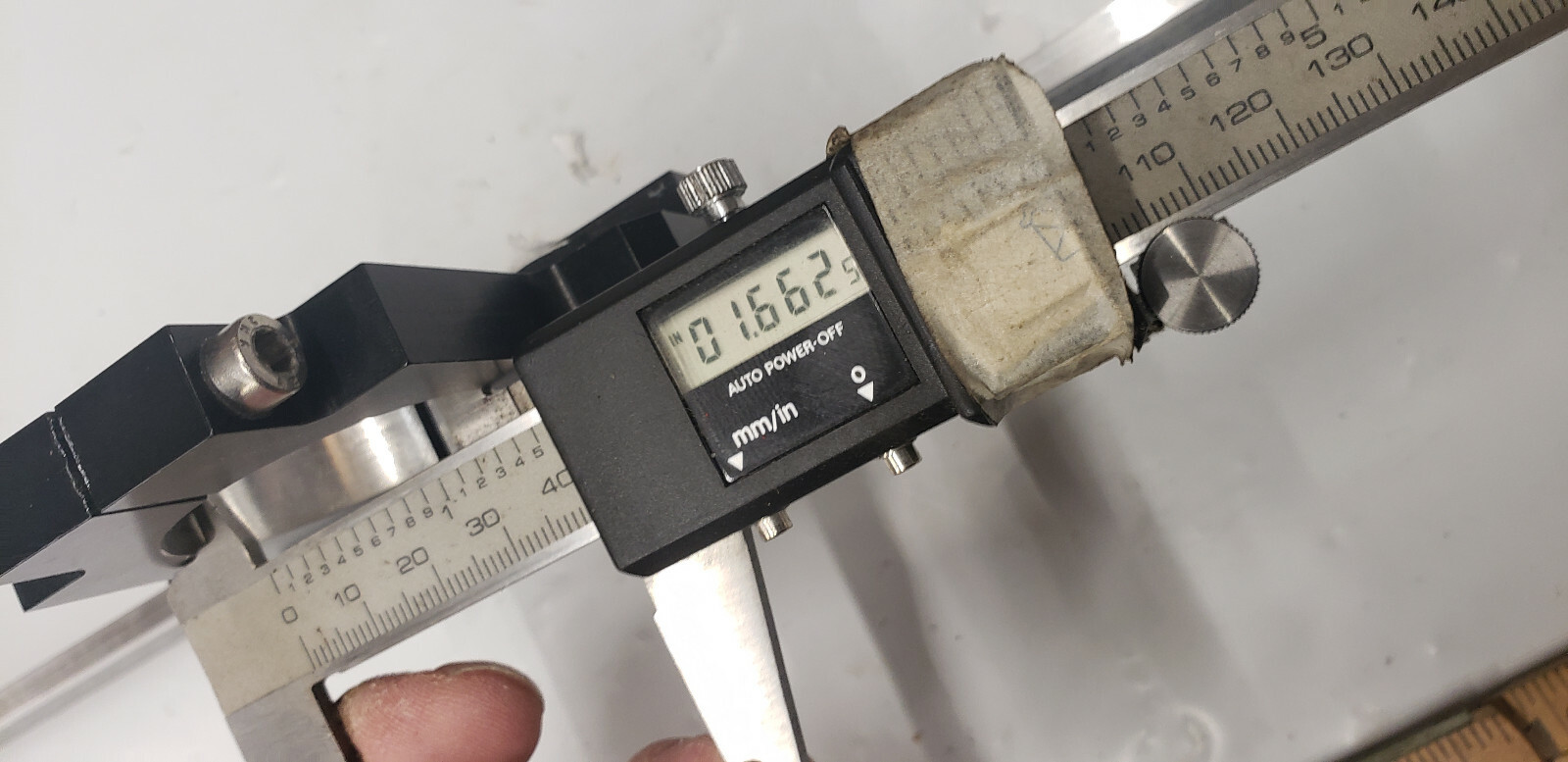 Venus Tools 24" (600mm) Stainless Electronic Sliding Caliper Depth Gage Tool.