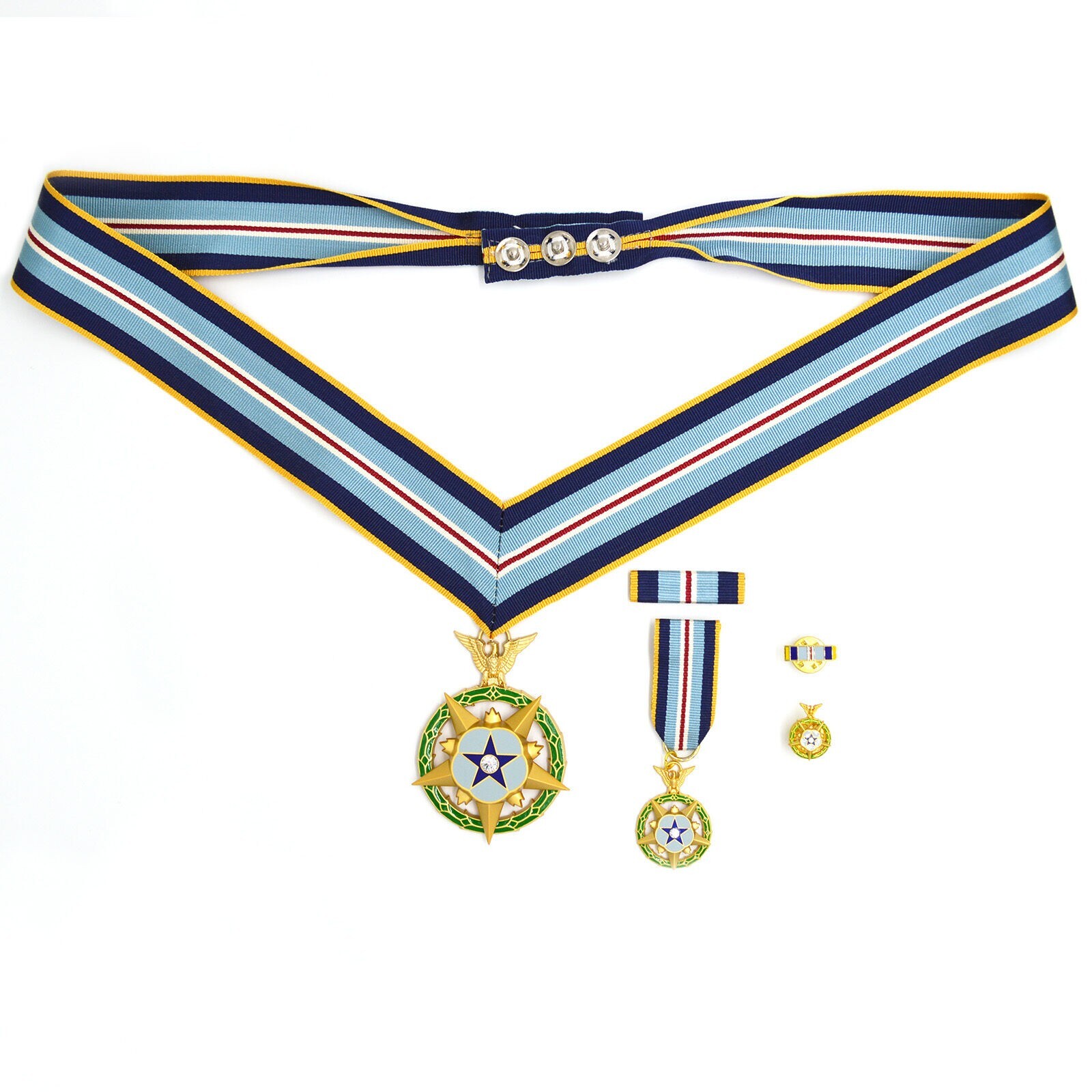 Boxed U.S. USA Space MOH Space Medal of Honor awarded to austronauts Order Badge