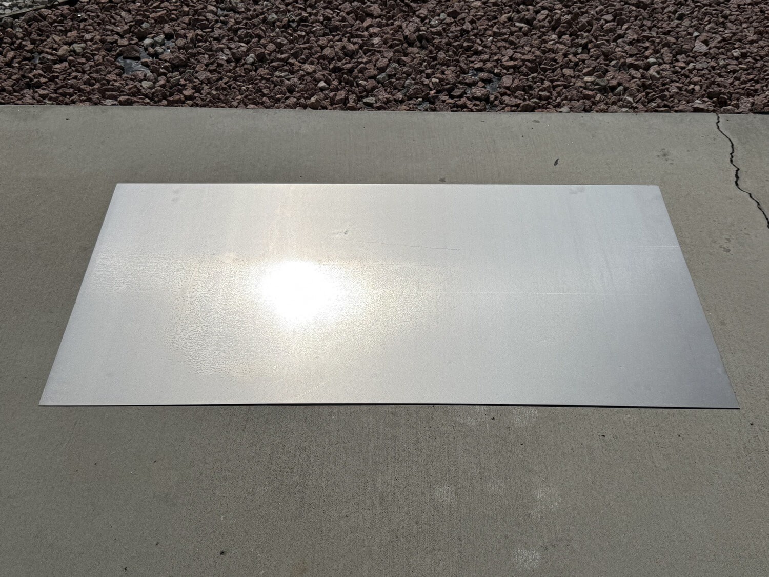 2 ft x 4 ft Cold Rolled Carbon Steel Sheet — 20 Gauge A1008 Plate - Sandbaggy