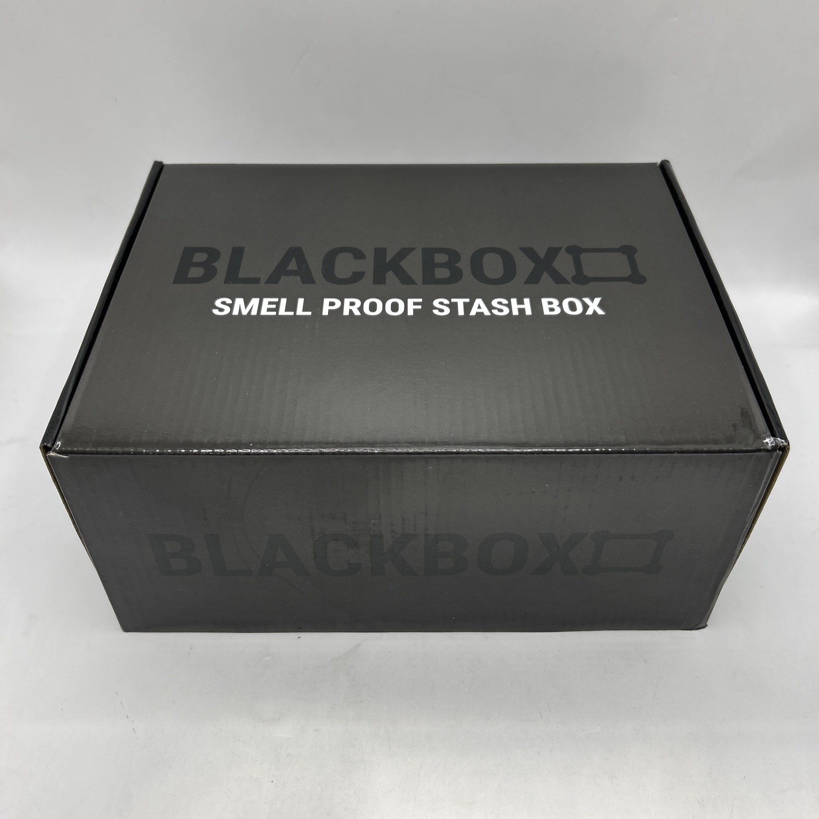 BLACKBOX Smell Proof Stash Box BY Kulbi. Lockable Storage Container Compartments