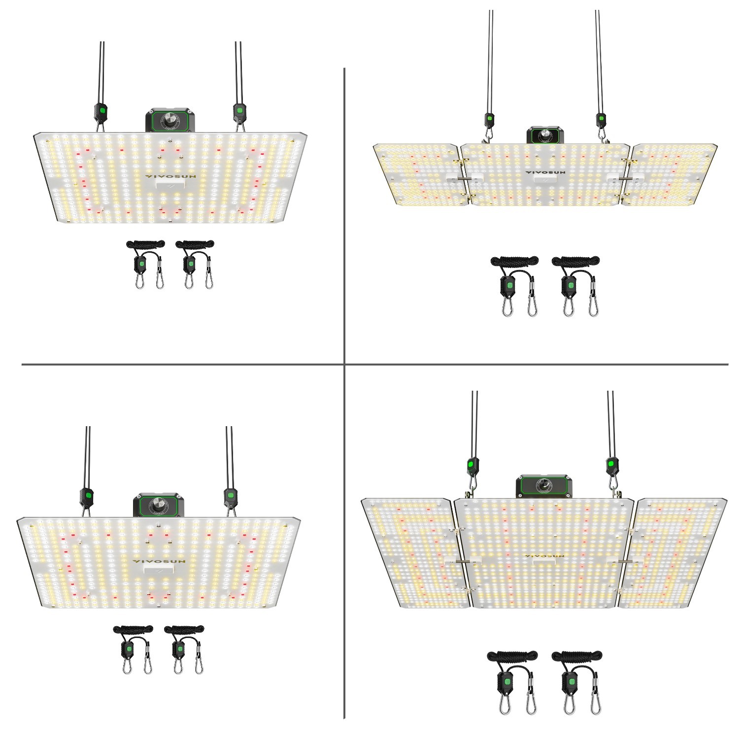 VIVOSUN Lumalight LED Grow Light Full Spectrum Smart Dimming for Indoor Plants