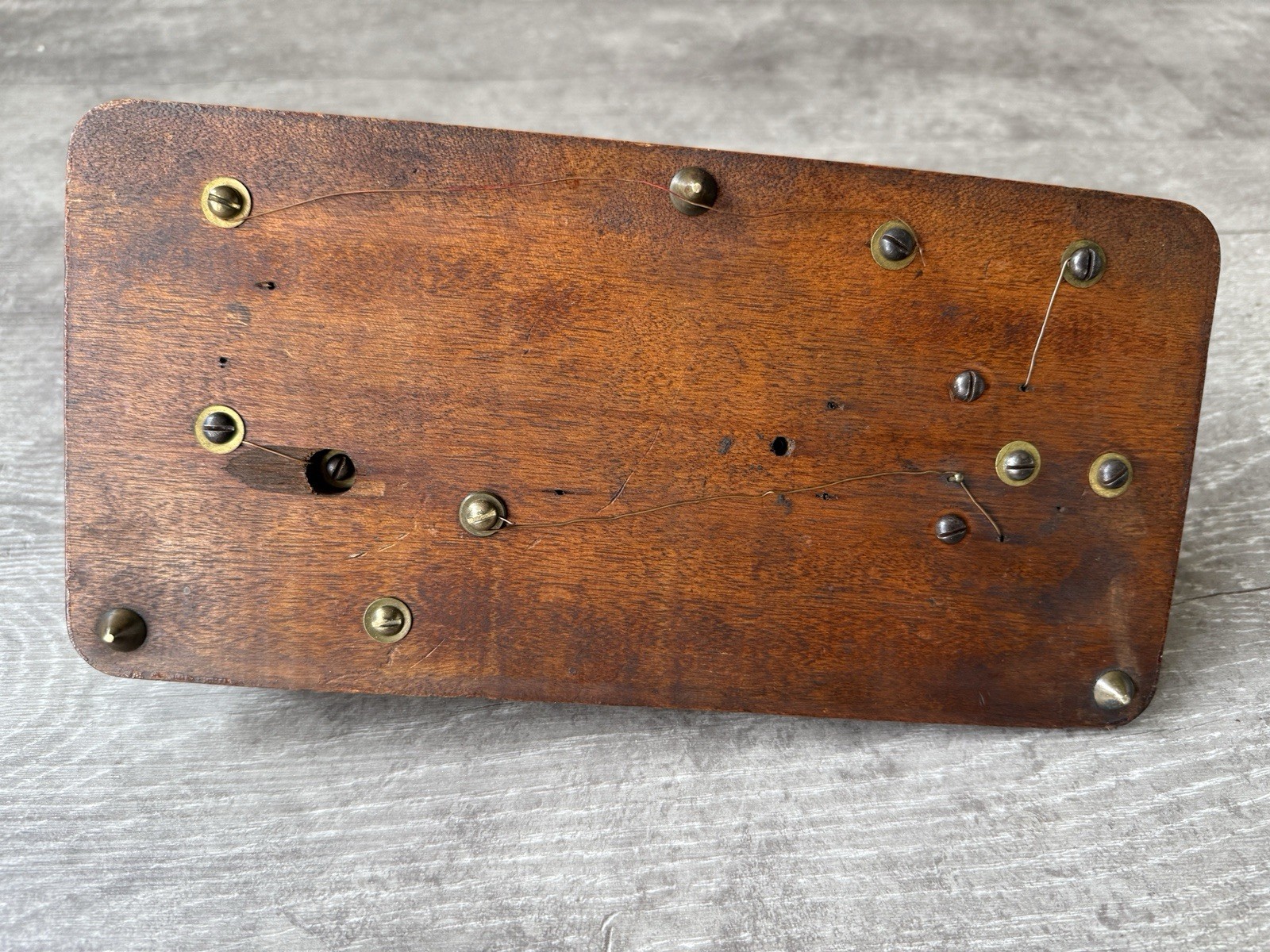 Omnigraph Telegraph Trainer Key Sounder Antique JH Bunnell