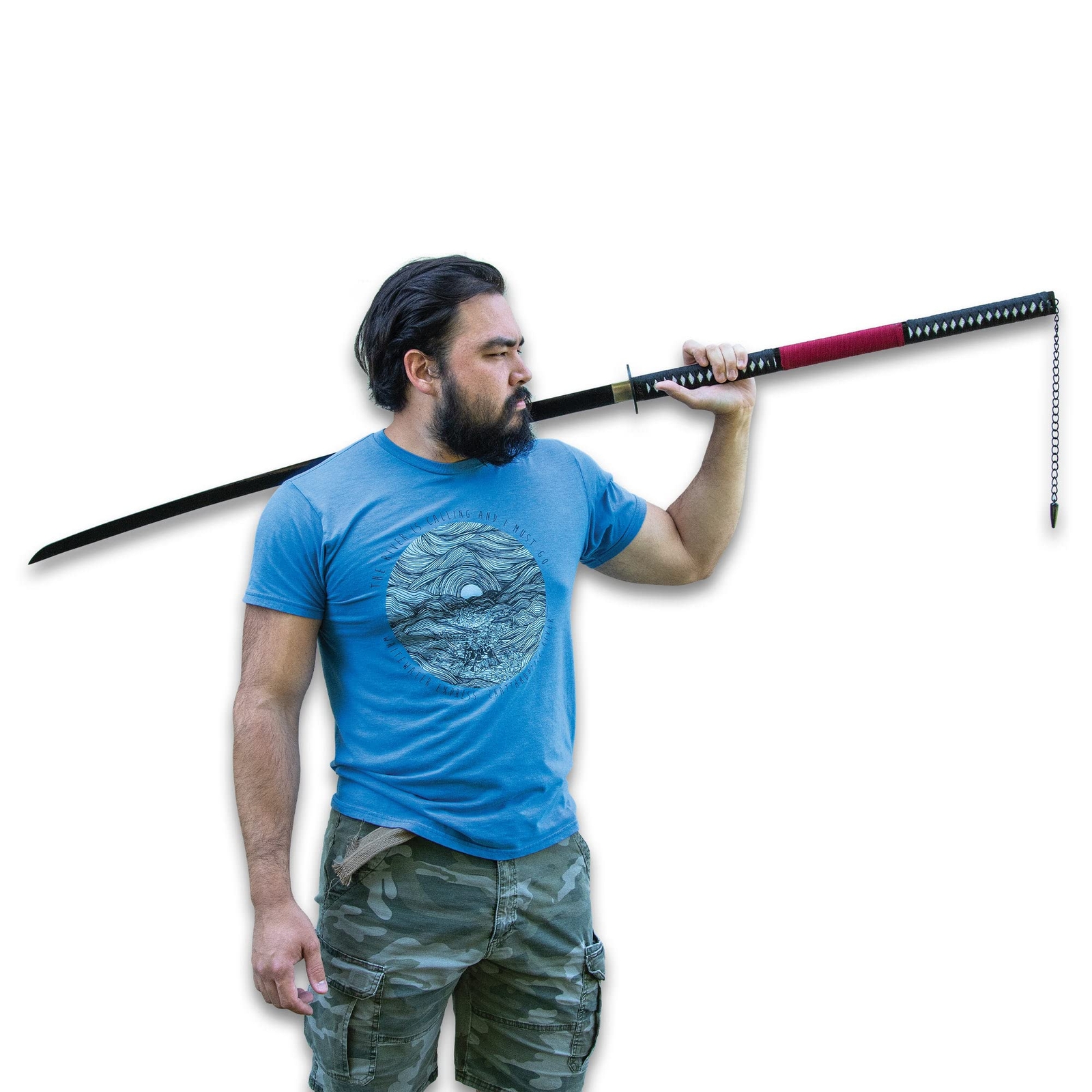 Forged Emperor Odachi Sword and Scabbard –Carbon Steel Blade