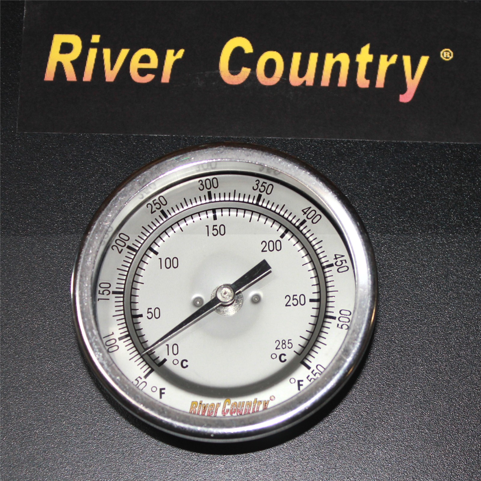 3" RIVER COUNTRY RC-T3FC BBQ CHARCOAL GAS ELECTRIC GRILL SMOKER PIT THERMOMETER