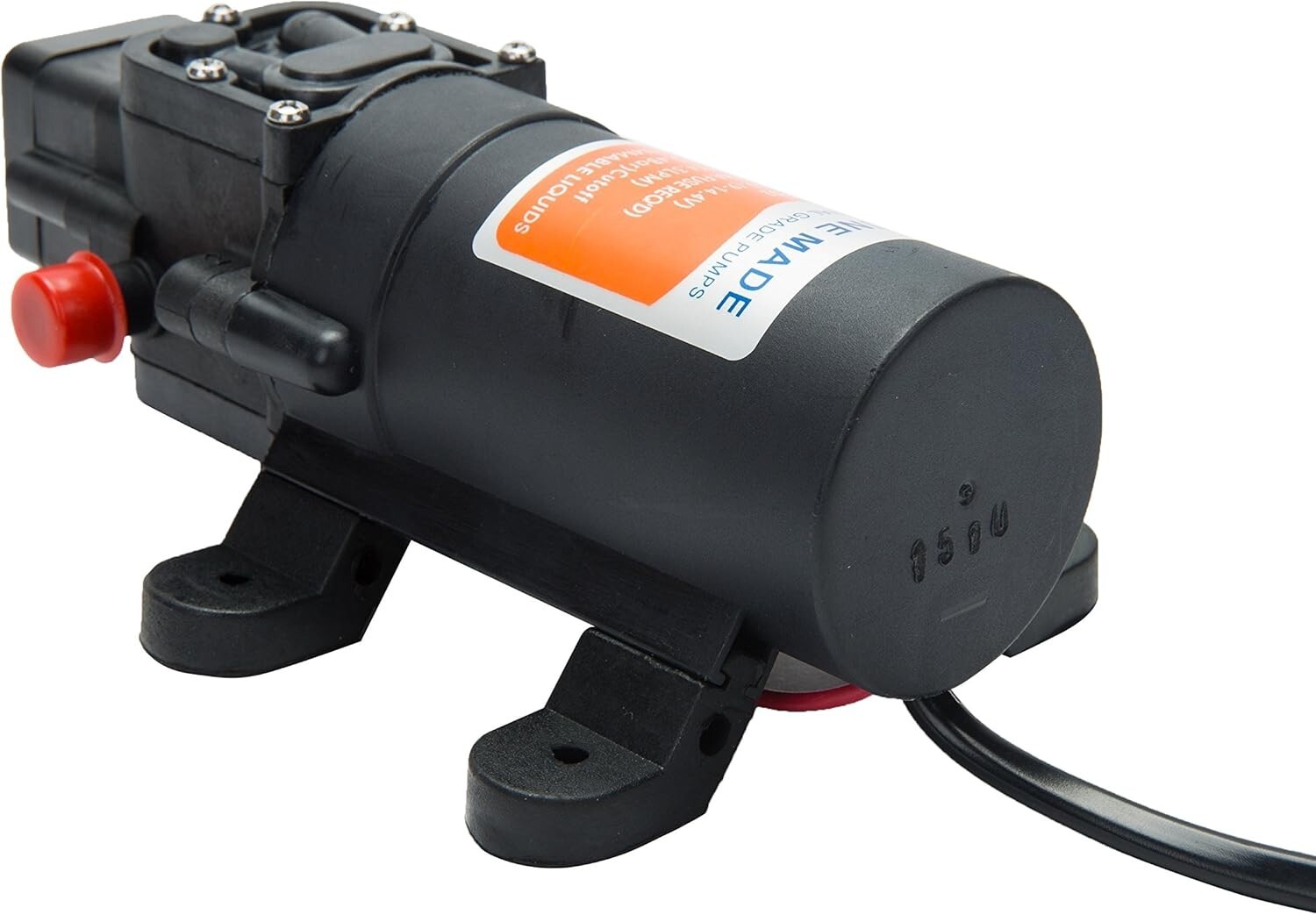 12V 35 PSI Water Pressure Diaphragm Pump Self Priming Pump for Caravan RV Boat