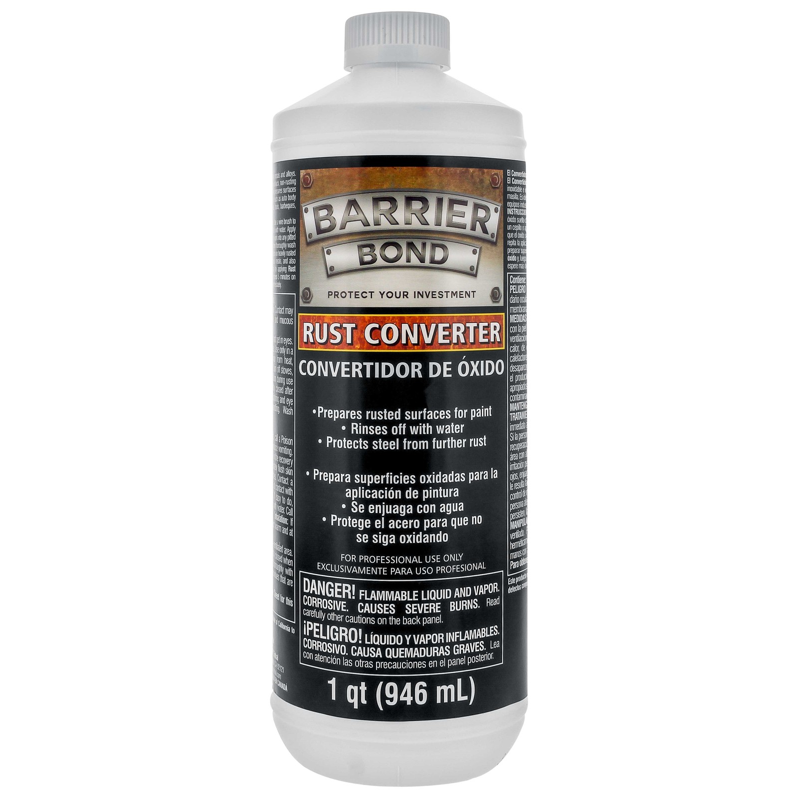 1 Qt of Rust Converting Coating - Anti-Rust Protection for Underbody Rustpoofing