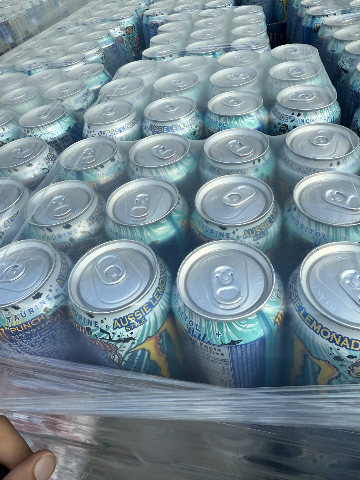 (12 Pack) Monster JUICE Exotic Aussie Style Lemonade Sports Energy Drink, 16 Oz