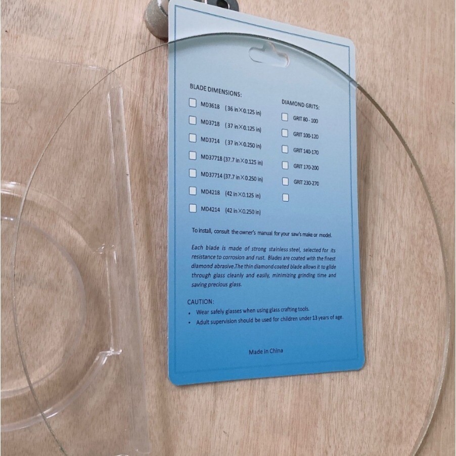 1pcs/pack 42''x1/8" Diamond Coated Replacement Band Saw Blade For CR40 Custom XL