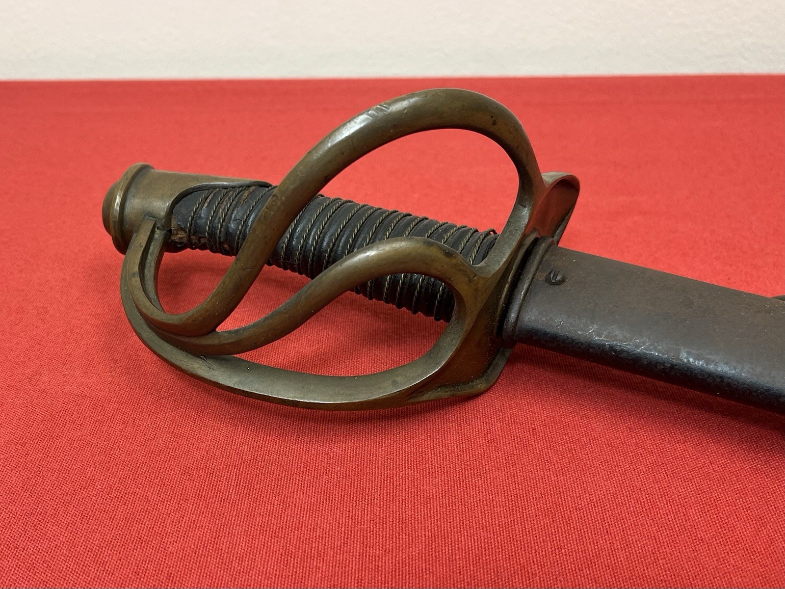 M1860 U.S. Civil War Cavalry Saber Sword Used Free Shipping