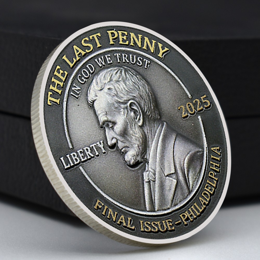 2025 The Last Penny Tribute Coin | Final Issue Philadelphia Collectible Medal