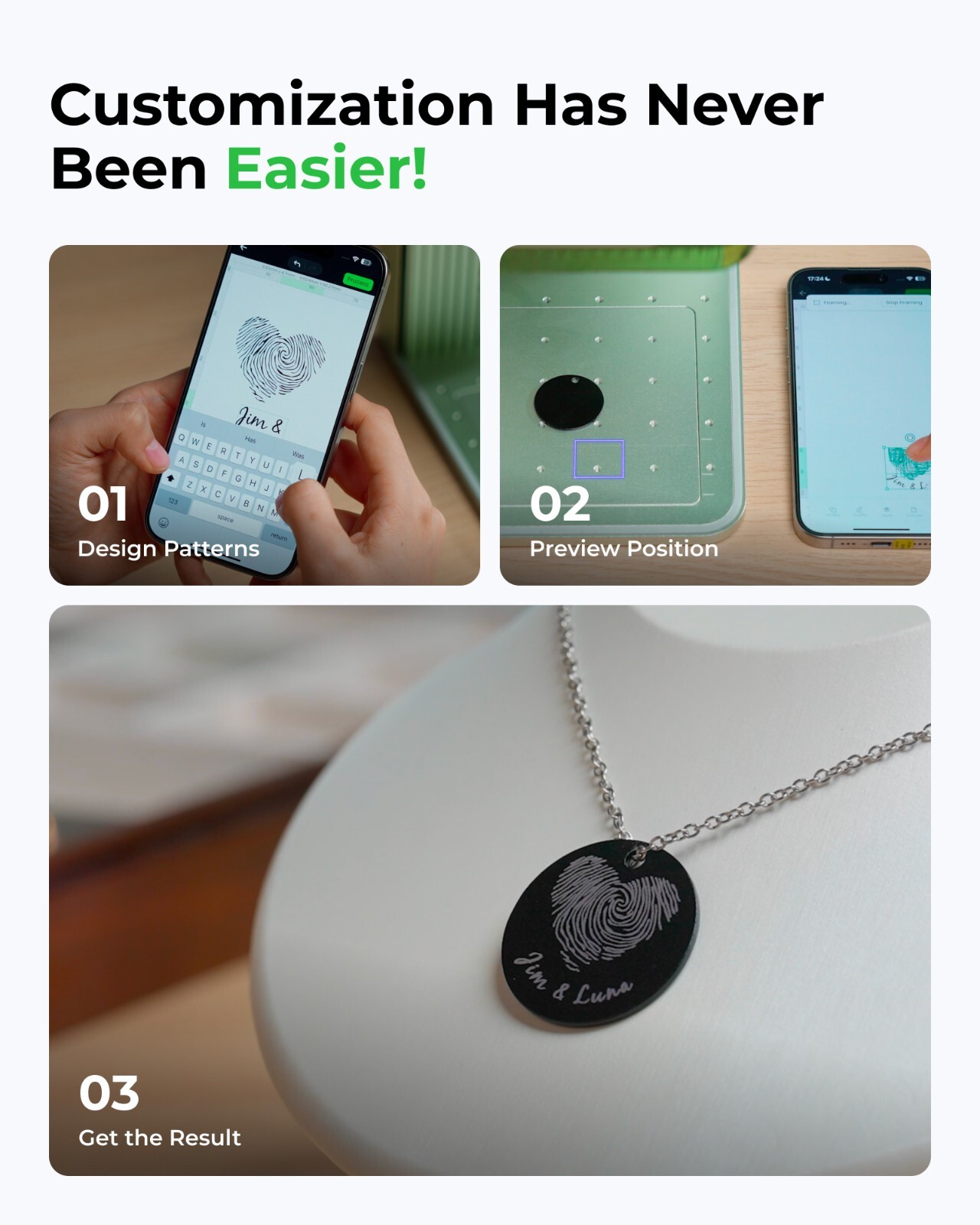 xTool F1 Lite Laser Engraver, 4000mm/s Speed Portable Engraving Machine