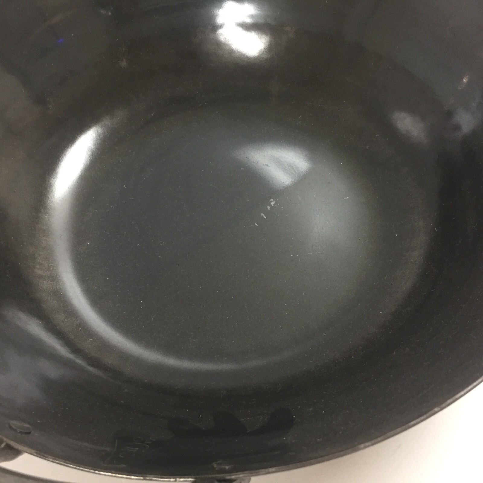 Hammered Chinese WOK 1.6mm Flat Bottom - Yamada Kogyo JAPAN