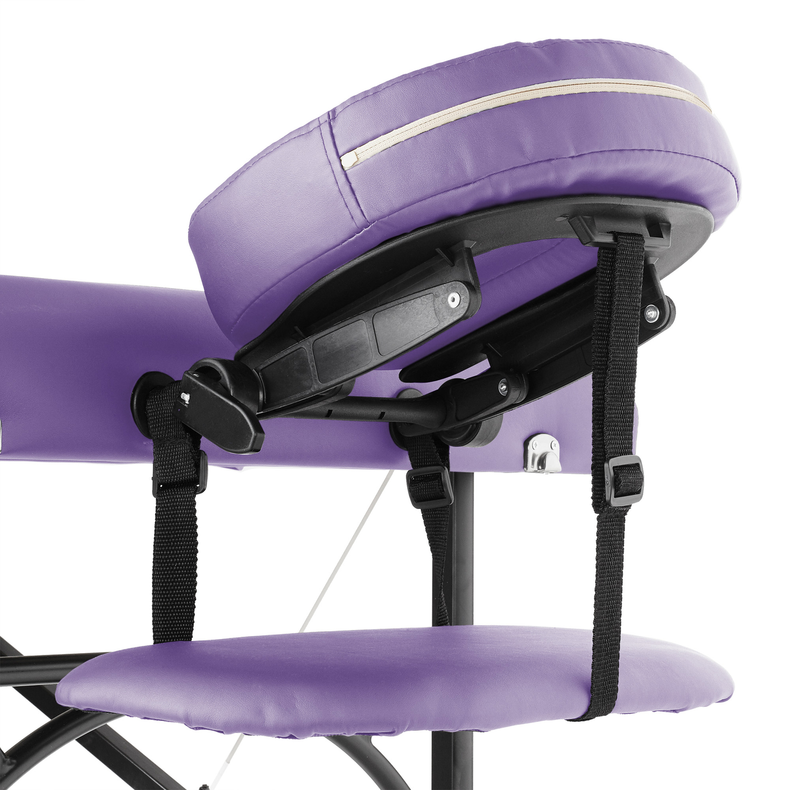 Portable Massage Table - Tilt Backrest Aluminum Legs, Carrying Case