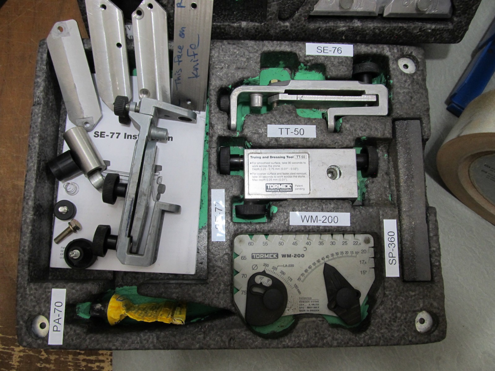 Tormek T-7 Water Cooled Sharpening System ***Pls Read