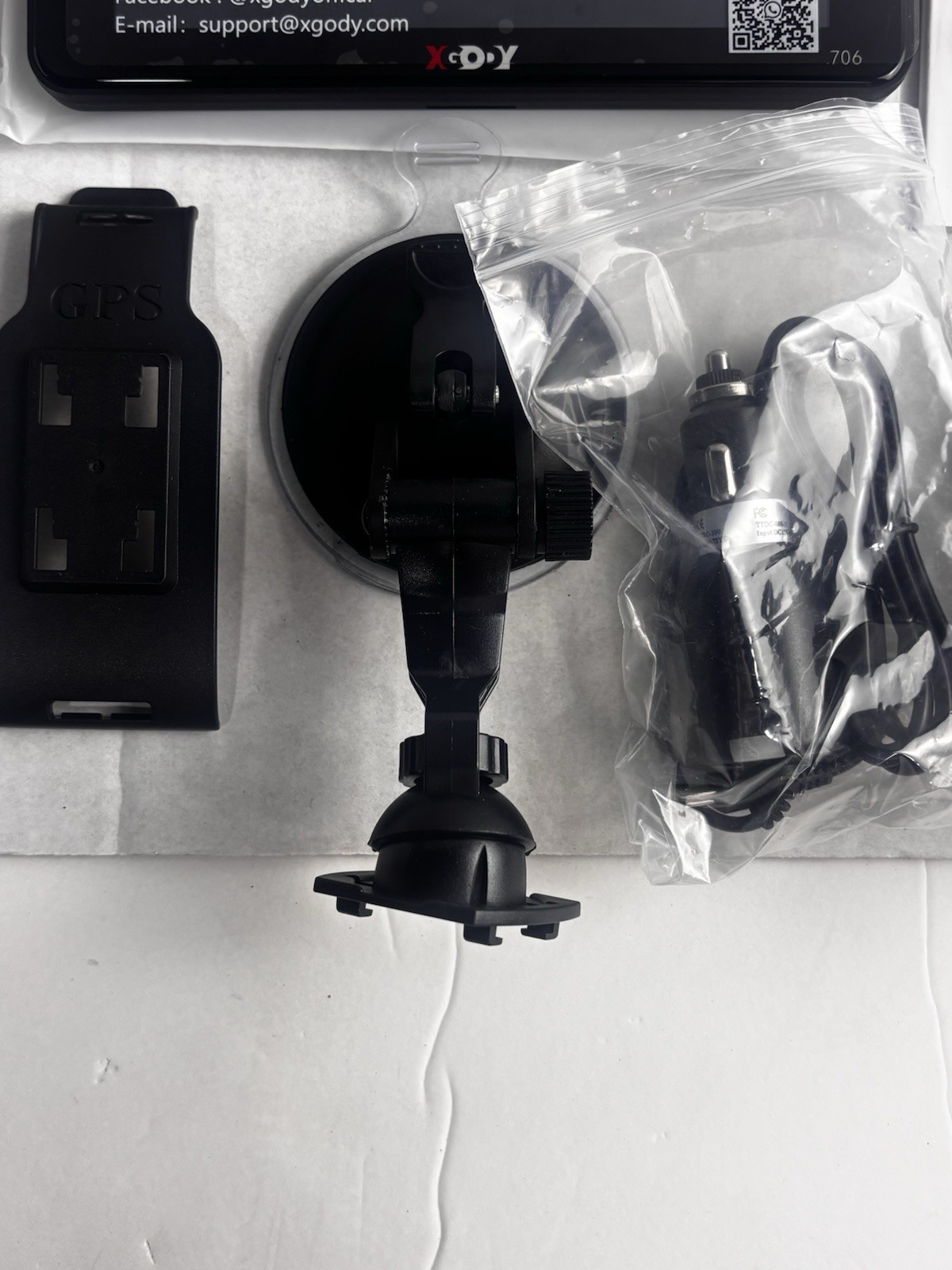 New XGODY GPS Navigation 7” Touchscreen System for car or truck 8GB Mem 256 RAM