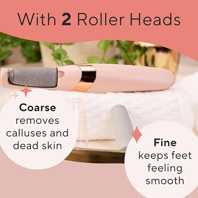 Rechargeable Electric Foot Grinder File – Smooth Feet Callus & Dead Skin Remover