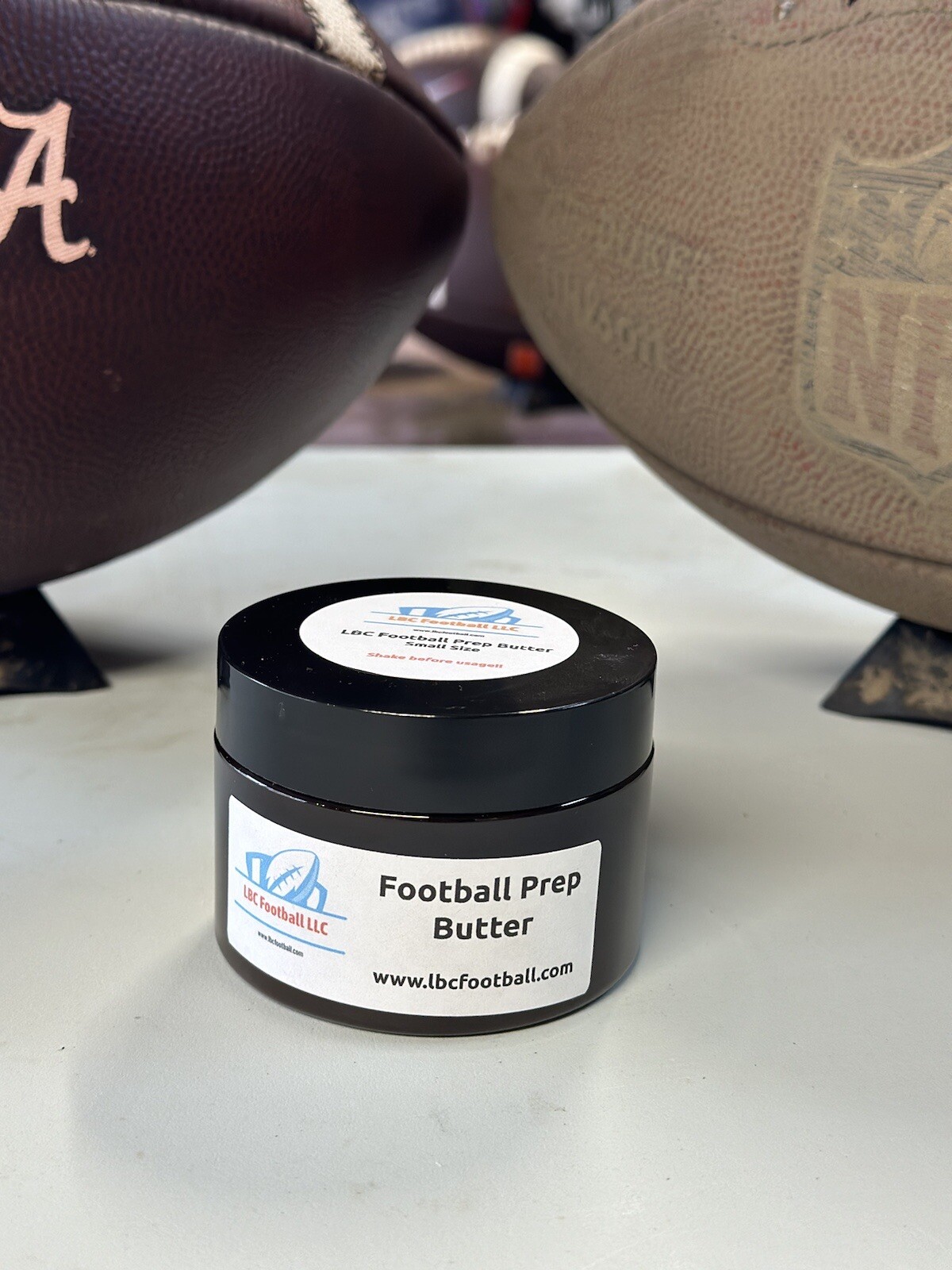 LBC Football Prep Butter Football Mud 8oz Game Prep up to 20 Footballs