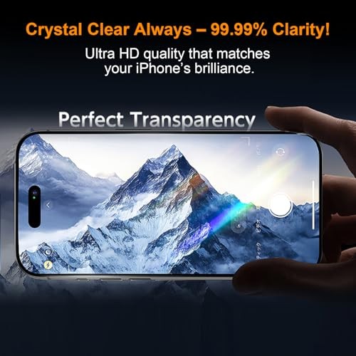 Glass Screen IPhone 16 Pro Screen Protector HD IPhone Screen Protector