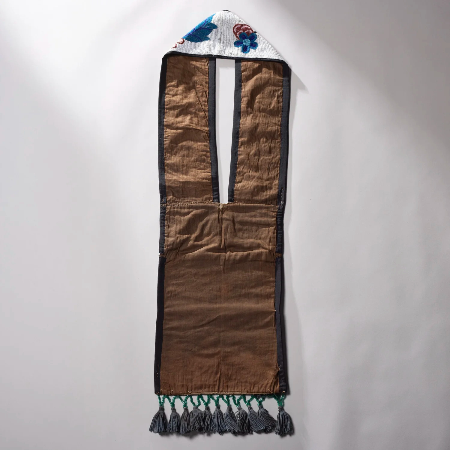 BEADED BANDOLIER BAG