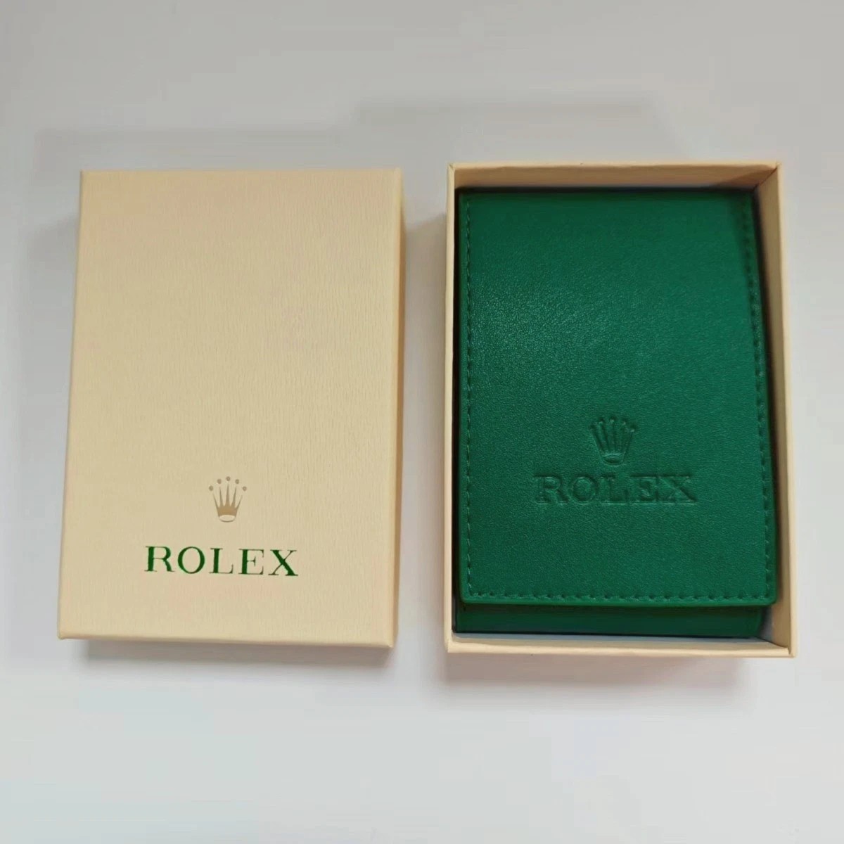 Rolex Leather Travel Pouch